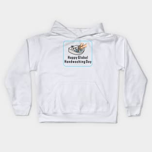 Happy Hand Washing Day Kids Hoodie